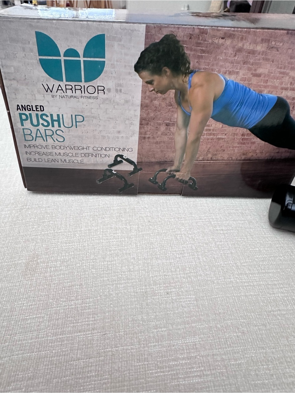 Warrior Push-Up Bars in Black - Picture 8 of 9